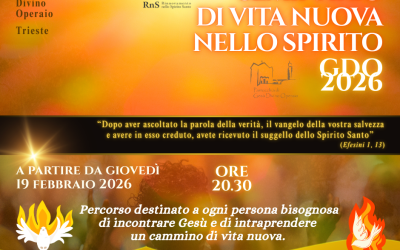 Seminario di Vita Nuova Nello Spirito